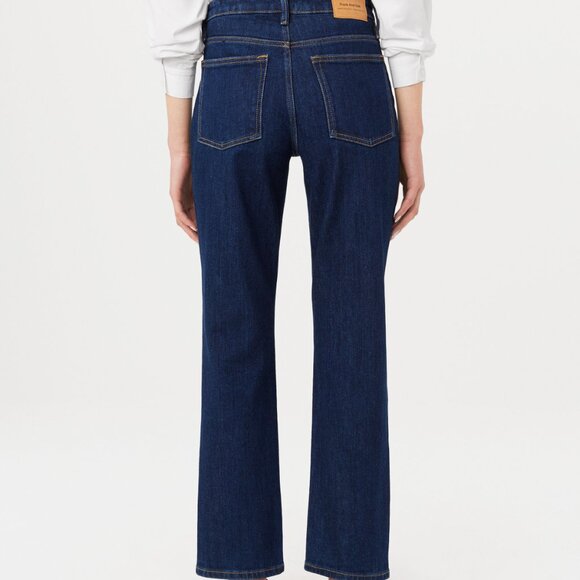 Frank And Oak The Cyndi Straight Jean in Dark Wash Size 25 - Picture 3 of 3